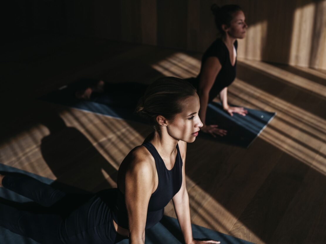 Yoga Class im Alpina Alpendorf im Salzburger Land