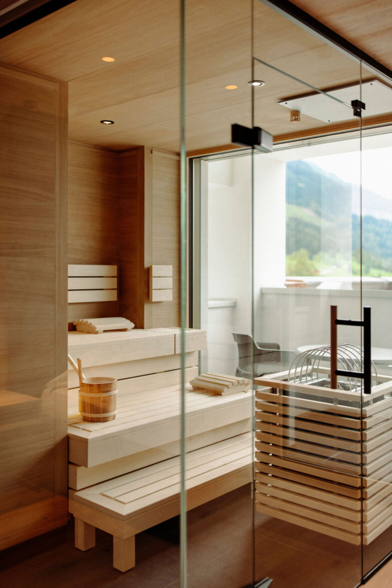 Familienzimmer im Alpina Alpendorf mit viel Platz