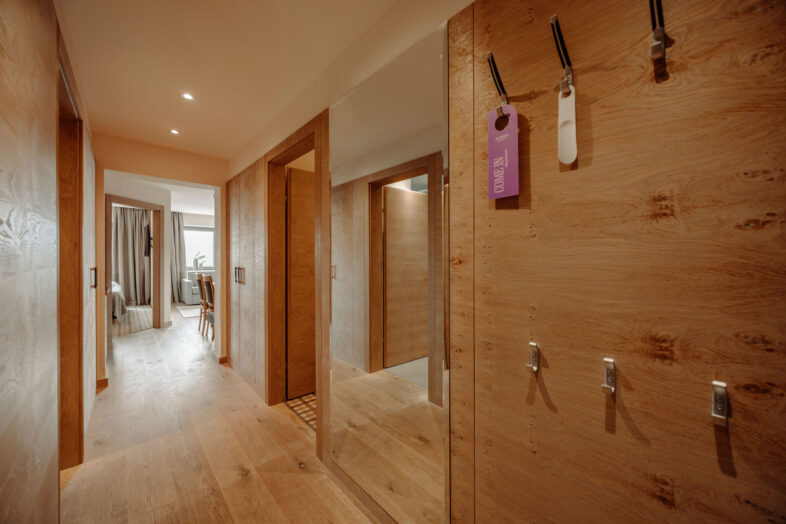 Alpinasuite modern und gemütlich eingerichtet im Alpina Alpendorf